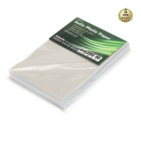 잉크미디어 저광택 새틴 포토용지 50매 150,920원
