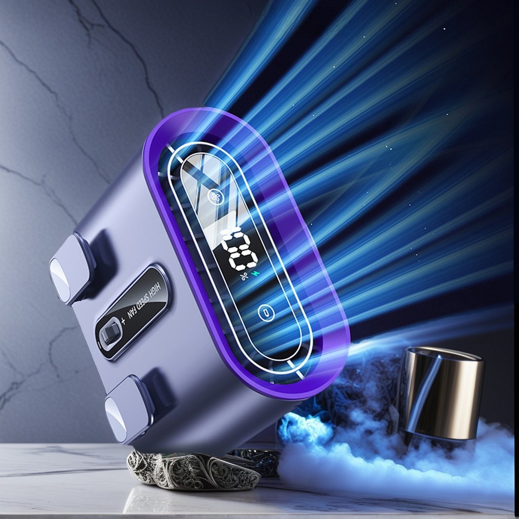 메이원 스마트 AI 냉각 허리선풍기 휴대용 초경량 듀얼 냉풍기 원터치 스크린 선풍기 34,500원