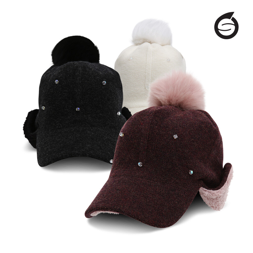 선덜랜드 여성 트윙클 방한 골프모자 - SLL2WCP173 29,900원