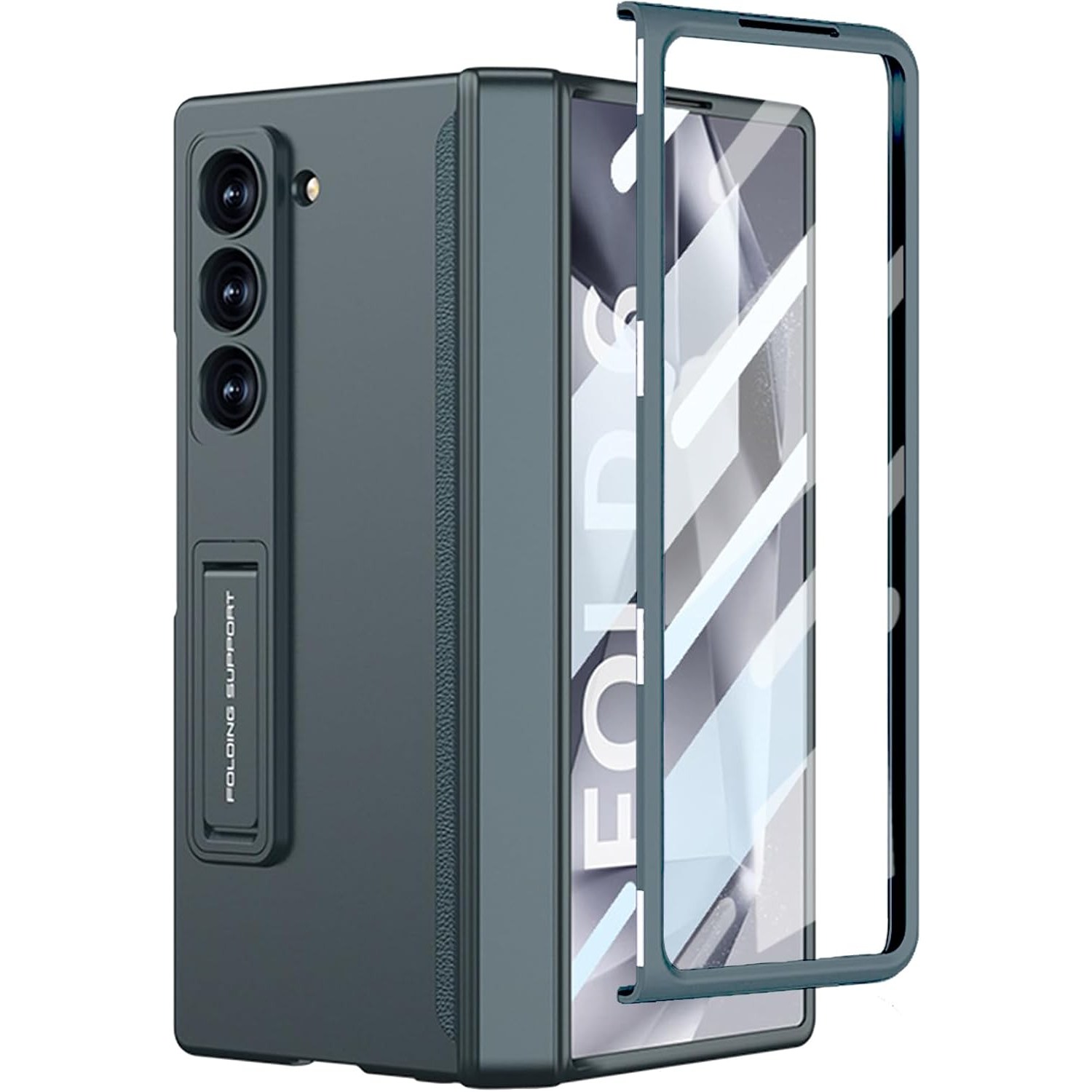 헤미션 갤럭시 Z폴드6/Z폴드7 힌지보호 풀커버 케이스 마그네틱 강화유리보호필름 DC01 18,900원