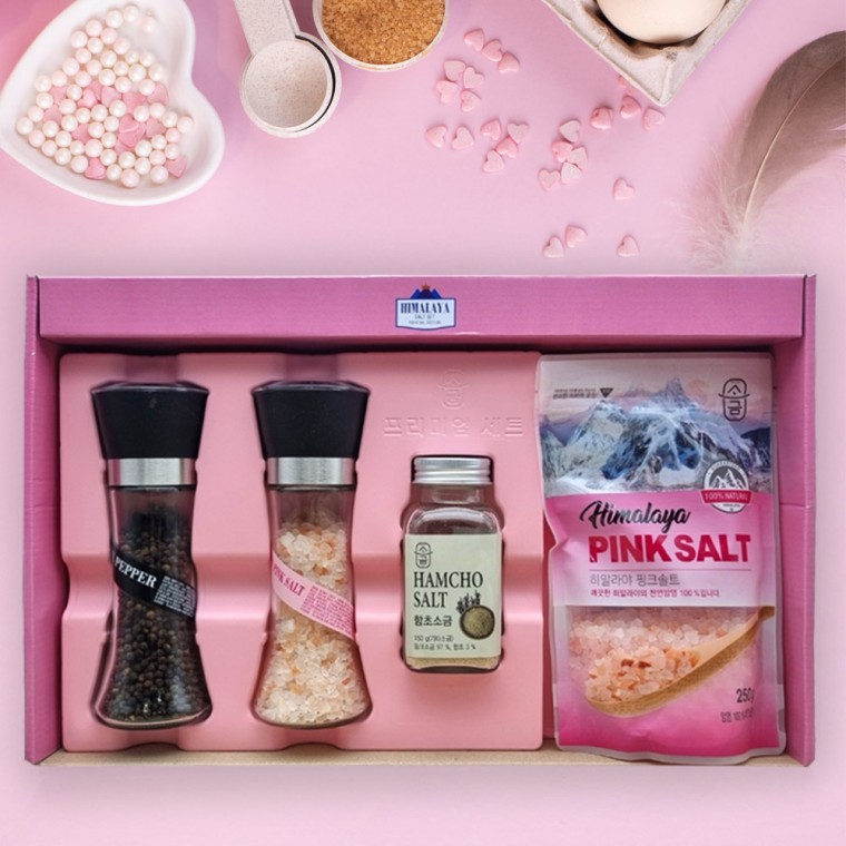 프리미엄 4종 설명절 추석선물 핑크소금 기념품 A세트外9종/선물세트 명절선물 히말라야 13,600원