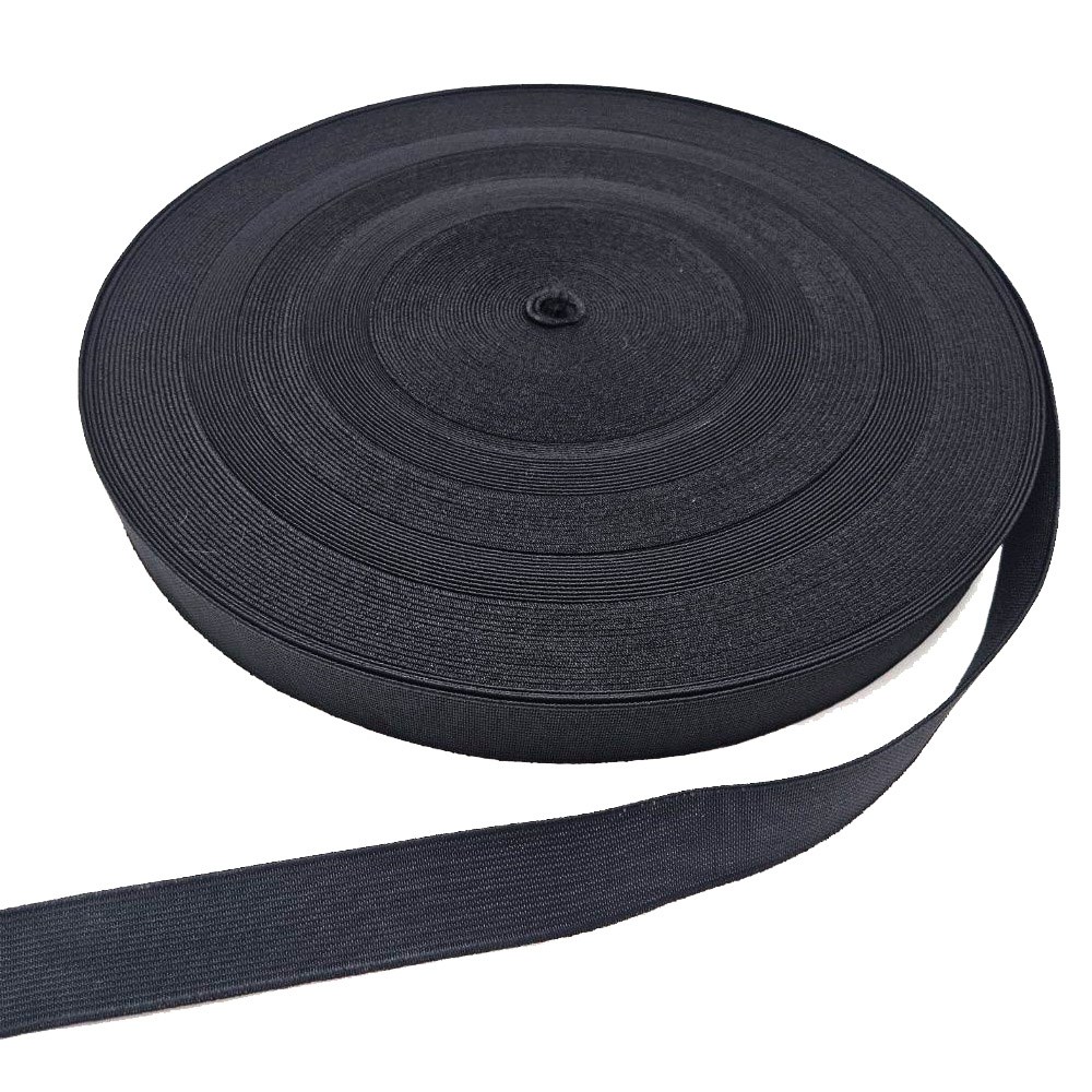 고무밴드 납작고무줄 넙적밴딩 부자재 고탄력 허리 바지 치마 고무줄 허리수선 스트링 웨빙 끈 약45.7M, 1개 19,500원