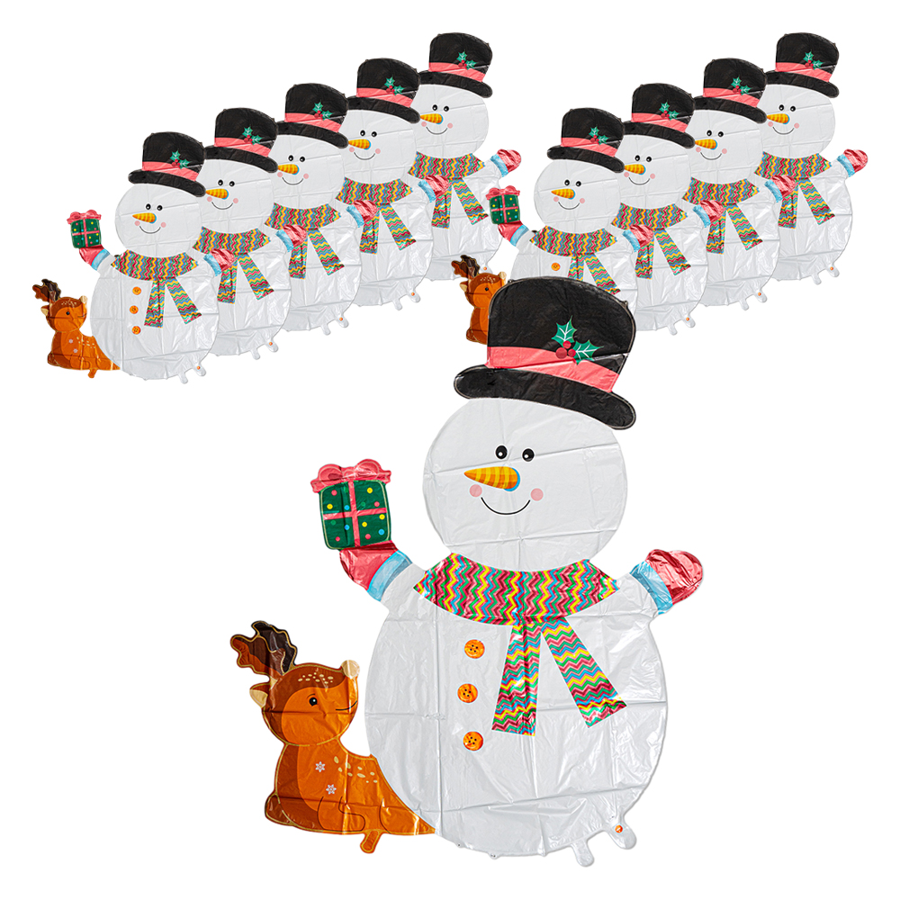 민화샵 크리스마스 스탠딩 풍선 장식 눈사람 I240039C 47,980원