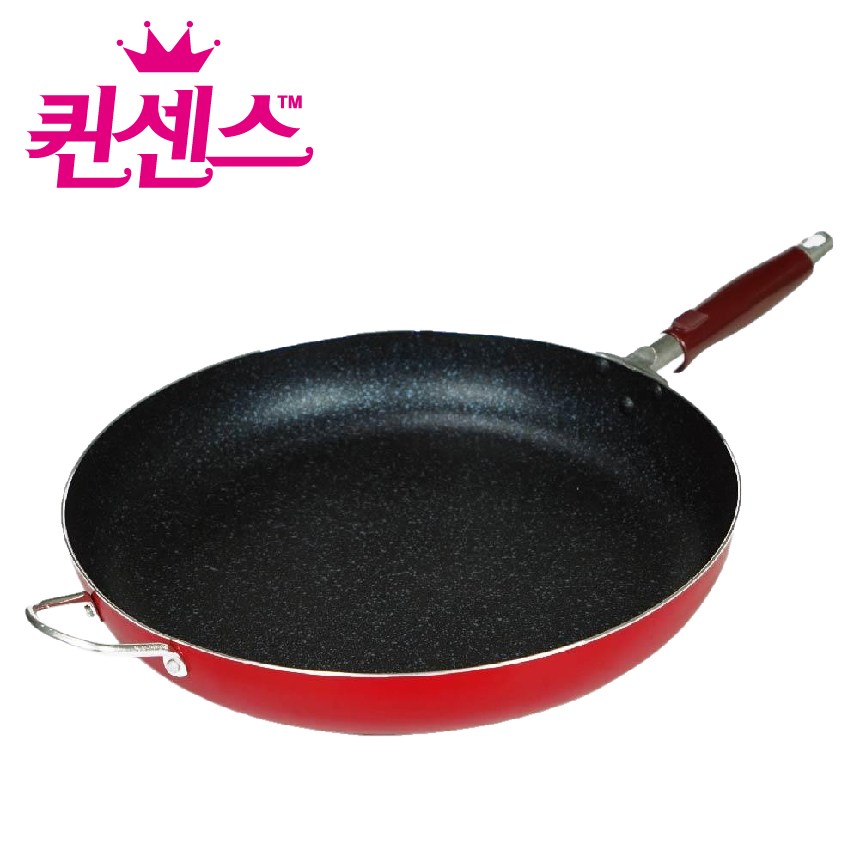 퀸센스 쿡앤쿡 업소용 국내산 5중코팅 튀김팬 볶음팬 후라이팬 궁중팬 업소용팬 식당용팬, 1개, 후라이팬(전판)36cm, 1개 16,800원