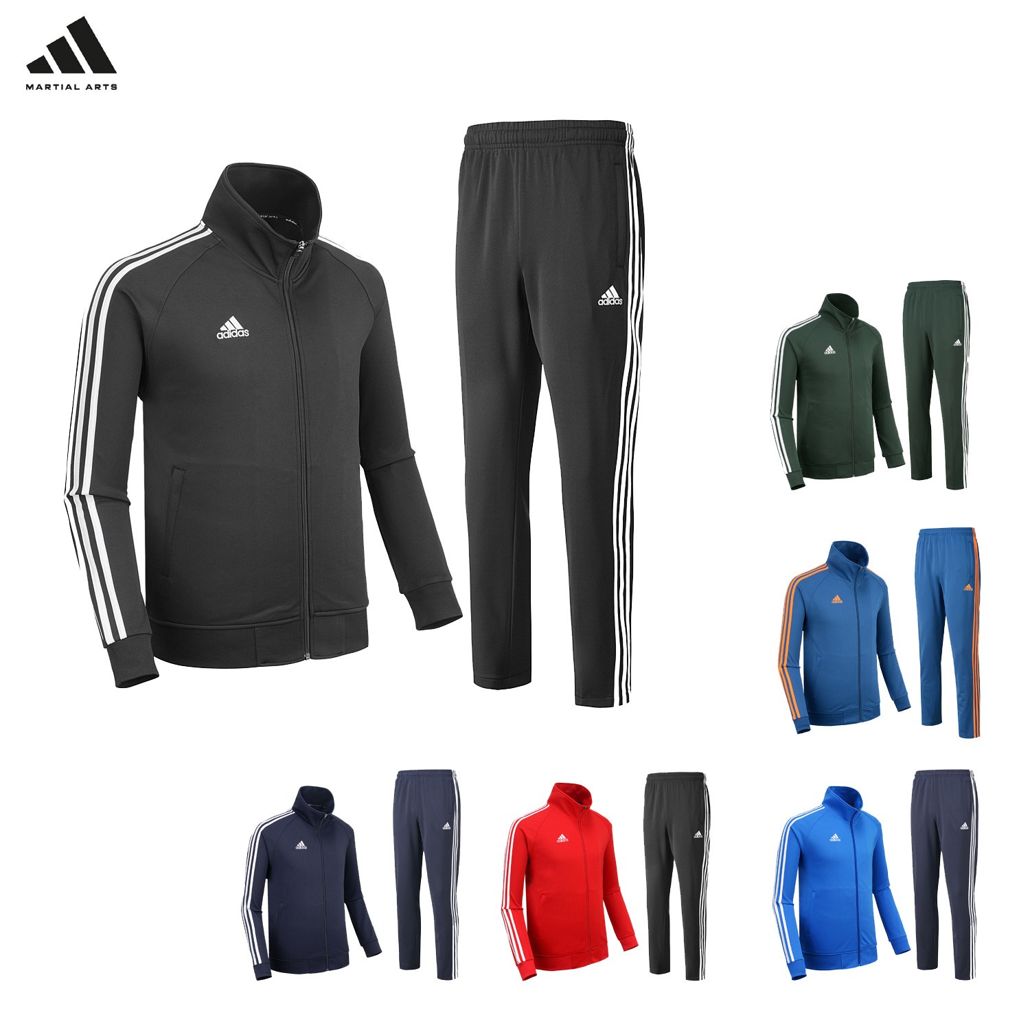 아디다스 컴뱃스포츠 마샬아츠 트레이닝복 세트 TR10030M 119,000원