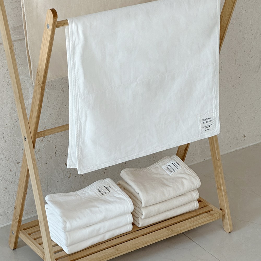 무형광 소창수건 100% 순면 먼지적고 빠른건조 Stay house 13,000원