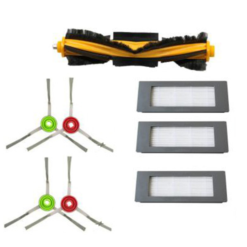 8pcs 새로운 롤러 브러시 사이드 브러시 필터 Ecovacs Deebot OZMO 900 DN5G 로봇 진공 청소기 액세서리 9,980원