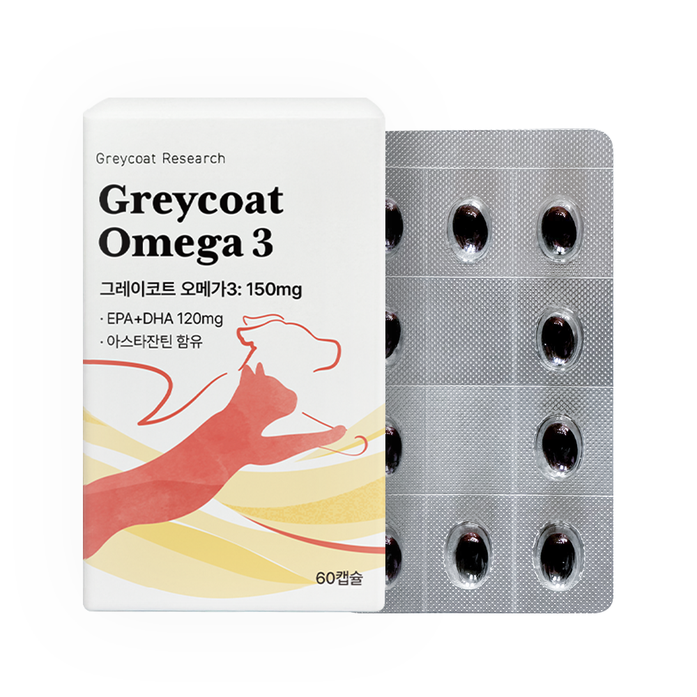 야옹섬 고양이 신장 오메가3 150mg 60캡슐 KD Pharma 미니 고순도 그레이코트 신부전 관리 2개월분 13,430원