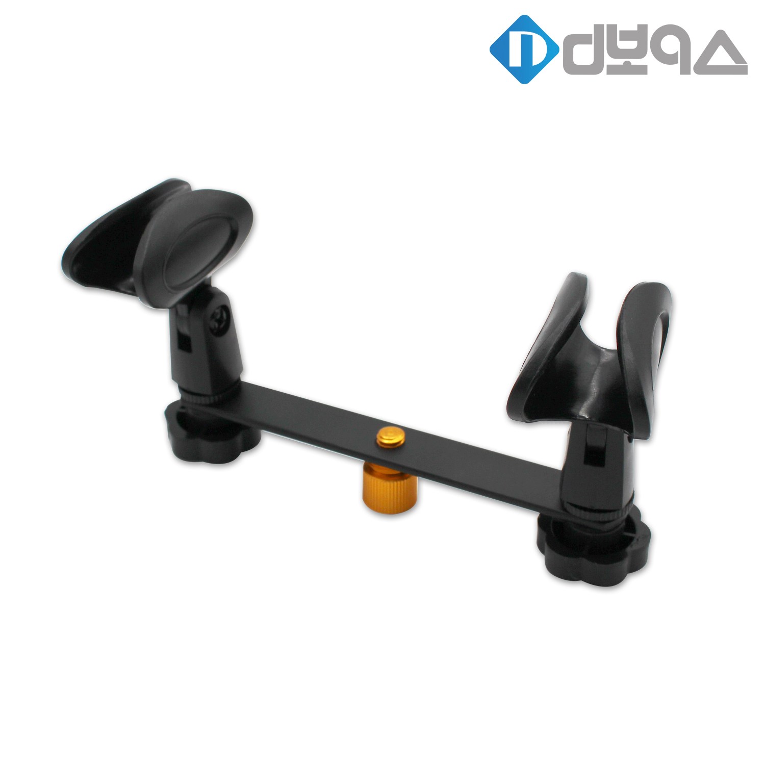 디보이스 M-211 마이크 듀얼 홀더 거치대 스탠드 마이크 액세서리, 현재가 16,000원