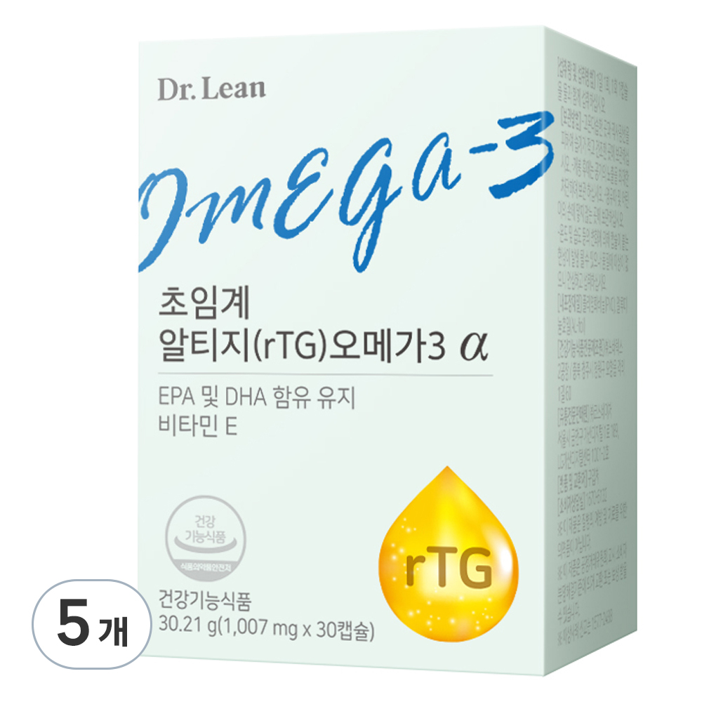 닥터린 정품 초임계 알티지 오메가3 알파 48,160원