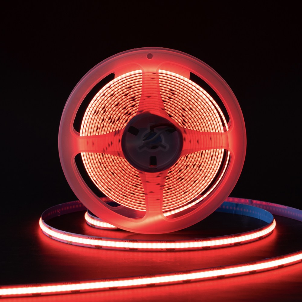 LED바 COB 줄조명 스트립 라이트 12V 5M 적색 디밍 간접조명 라인바 간접등, 1개, 적색 19,800원