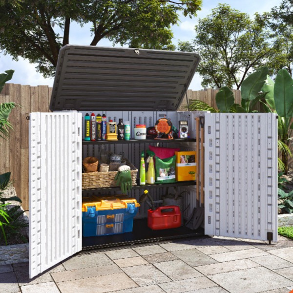 야외 조립식창고 미니 보관함 튼튼한 소형 간이 농막 전원주택 정원 이동식 64,300원