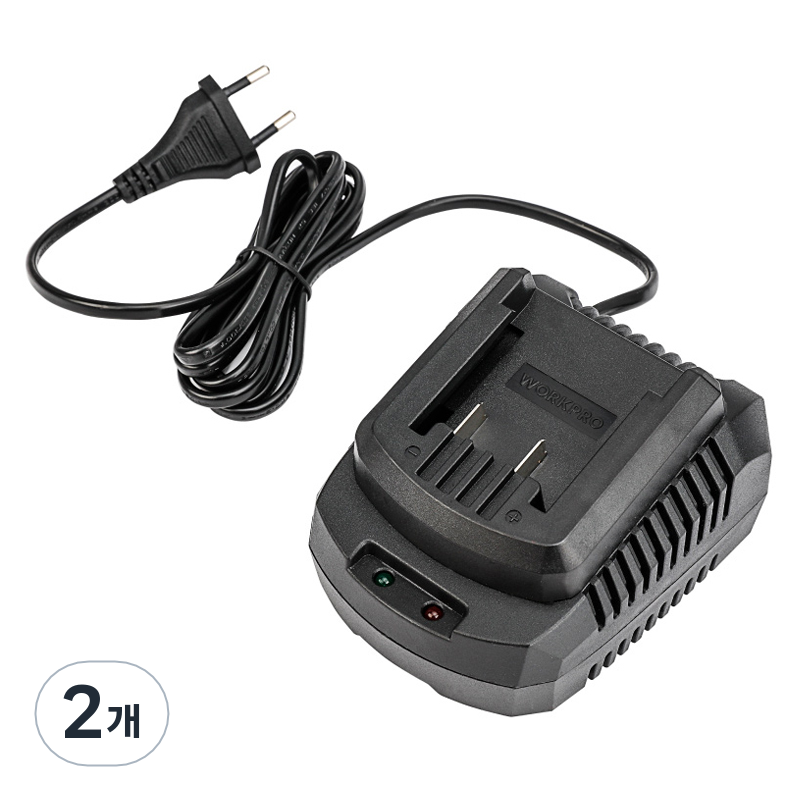 워크프로 20V 배터리 충전기 240V 2.4A WP396000, 2개 47,760원