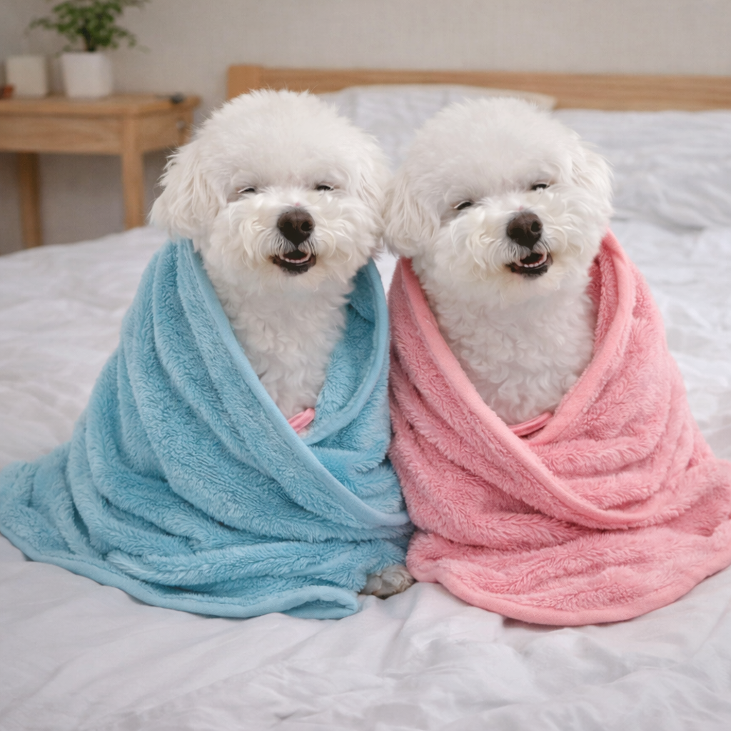 엘린 1+1 초극세사 강아지 수건 타올 2종세트 반려동물 고중량 12,510원