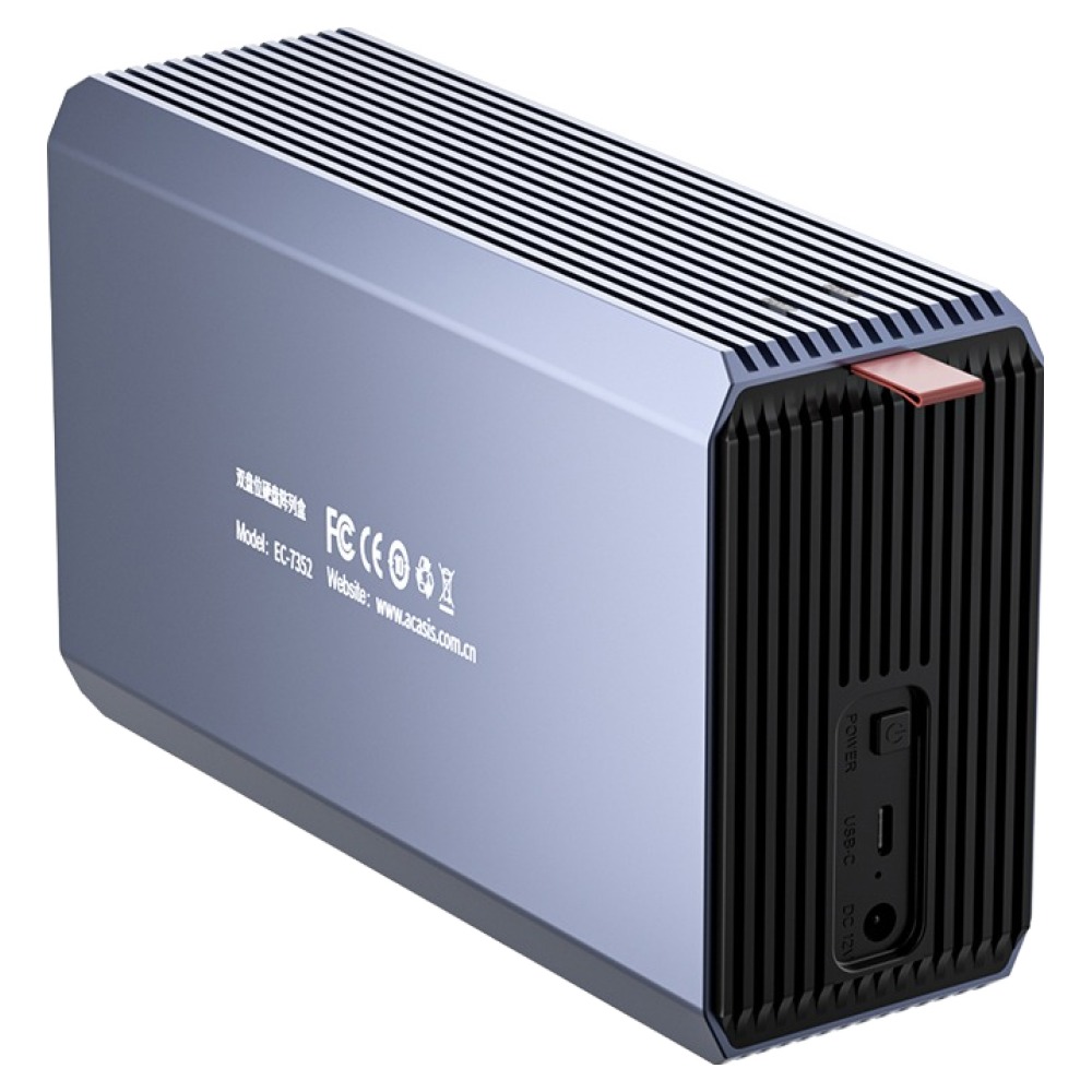 ACASIS RAID 2베이 DAS 외장스토리지, 1개, EC-7352 72,900원