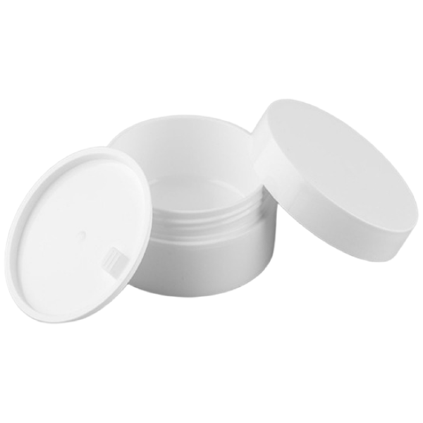 PP 백색 이중크림용기 50ml 100ml 1,300원