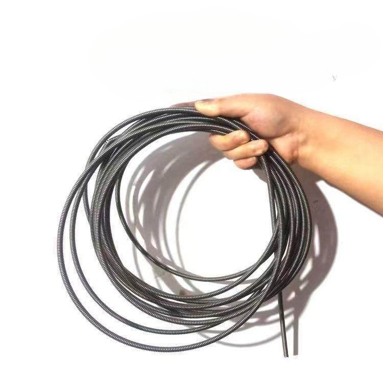 스프링 와이어 하수구 배수구 변기관통기 배관 청소 철사 뚫는 10mm 2m 스프링+드릴 17,100원