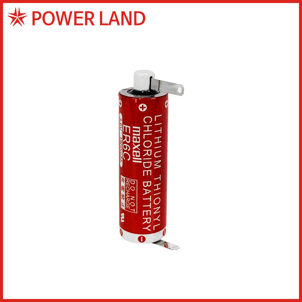 맥셀 PLC열량계배터리 ER6C 1-1핀 AA 3.6V 1800mAh 9,510원