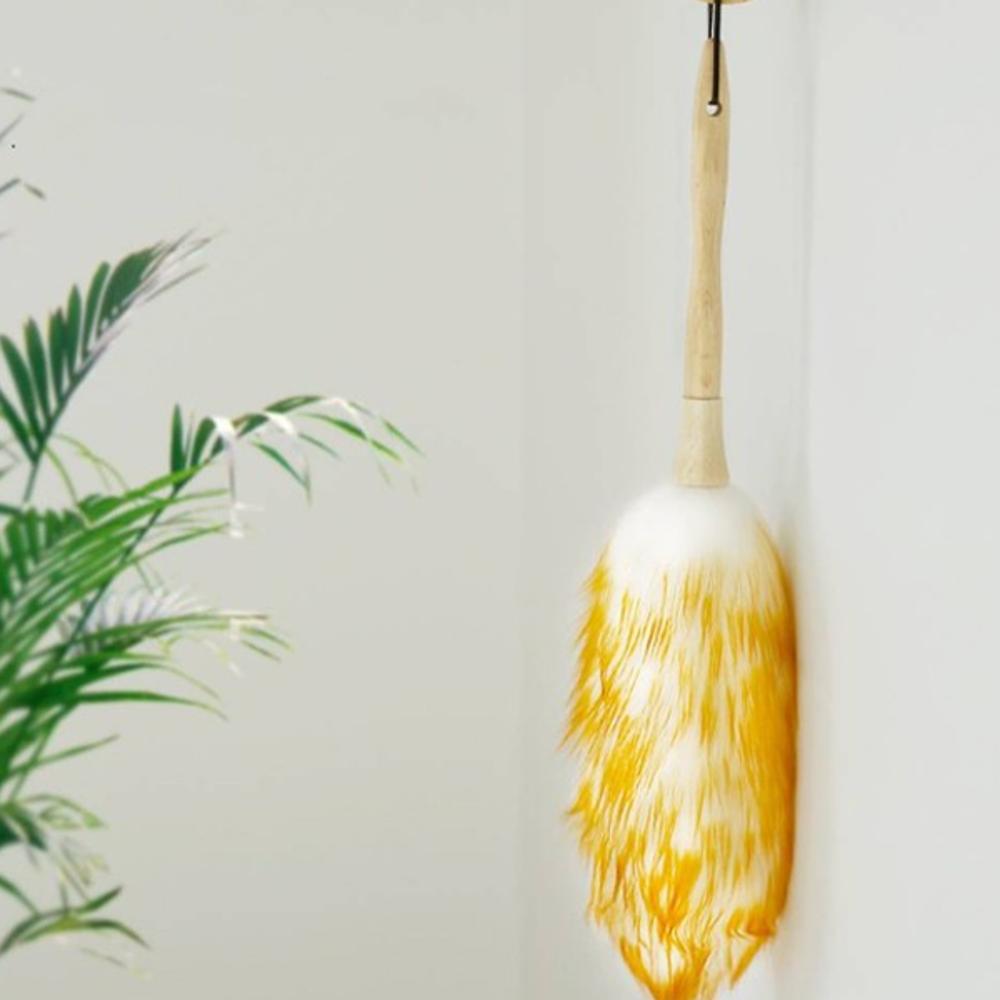 천연 타조털 먼지털이개 침구 소파용 먼지떨이 청소 도구 6,100원