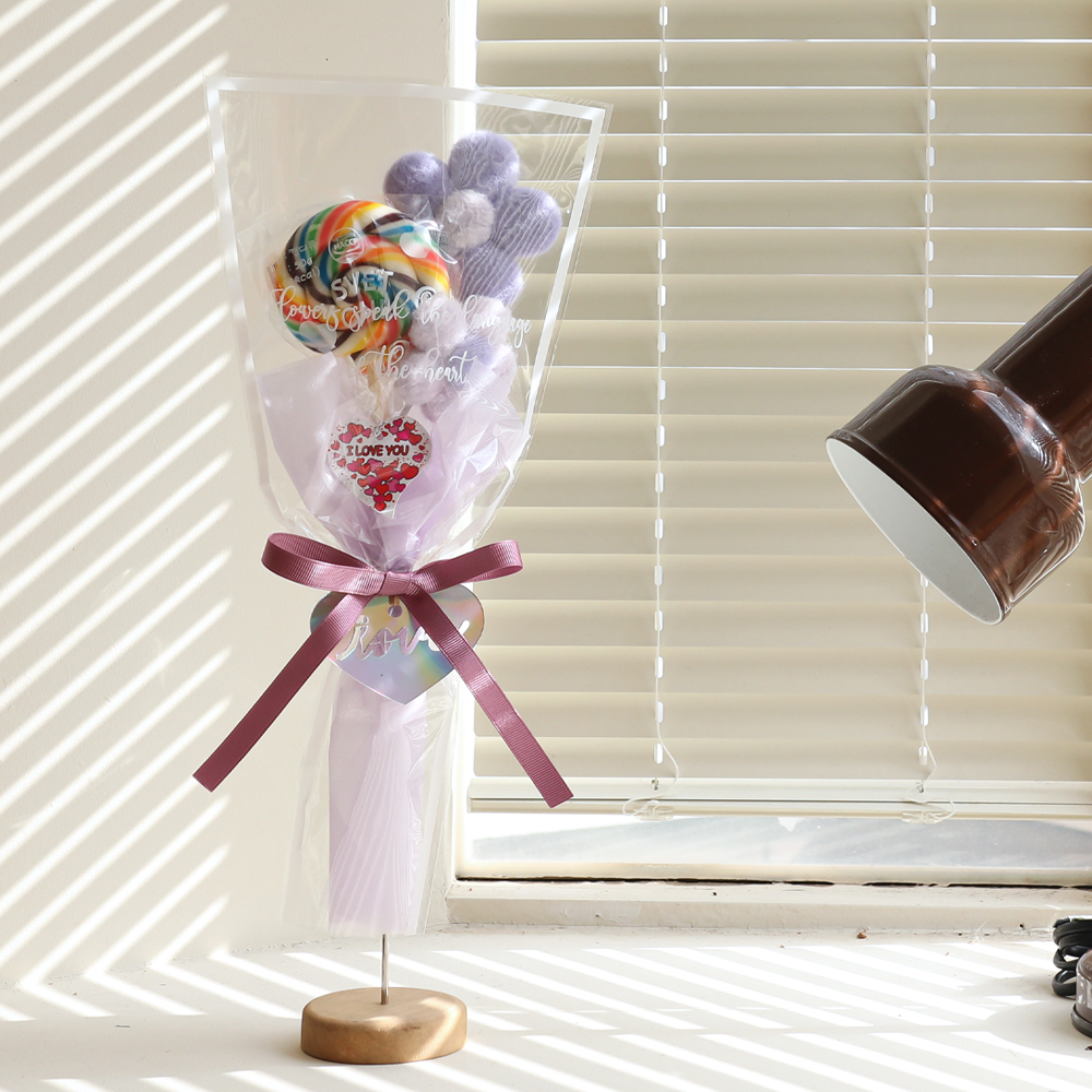 아스파시아 러블리 양모 데이지 롤리팝 꽃다발, 현재가 8,900원