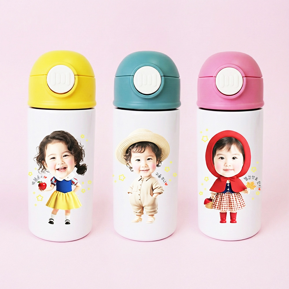 빨대텀블러 스텐 빨대 물병 어린이텀블러 주문제작 대량 소량제작 22,000원