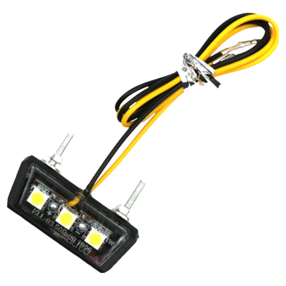 LJ 0915 오토바이 자동차 12V LP 볼트형 보조 화이트 LED번호판등, 1개 6,900원