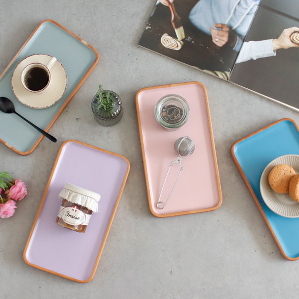 홈앤빌리지 사각 우드 트레이 원목 컬러 인테리어 소품 21,300원