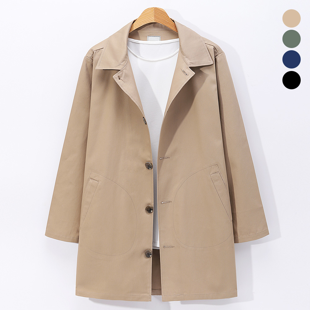 후앙스 싱글버튼 트렌치 맥코트 TOJK-4505 27,790원