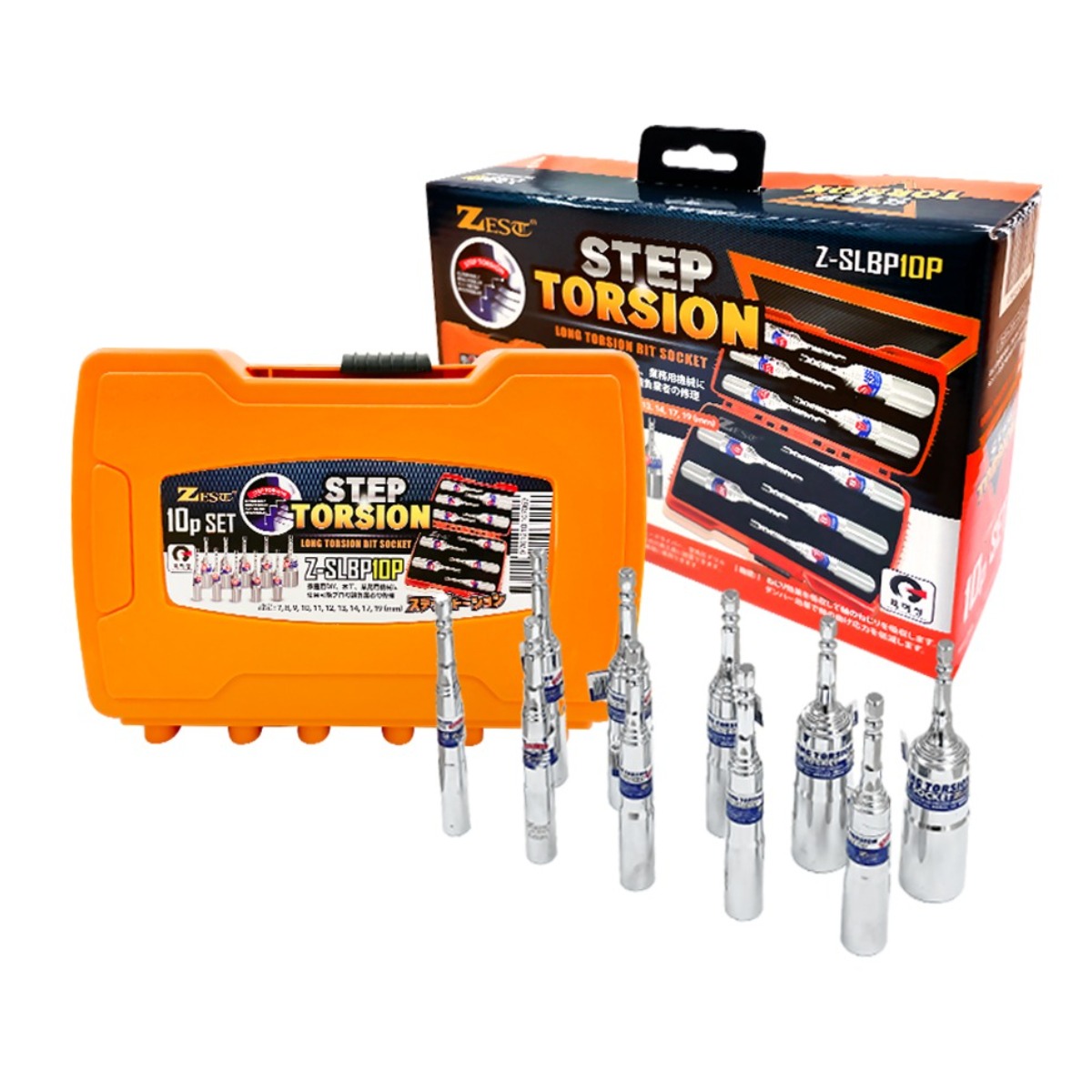육각비트복스 제스트 스텝토션 롱복스비트세트 Z-SLBP10P 일체형, 1세트 54,000원