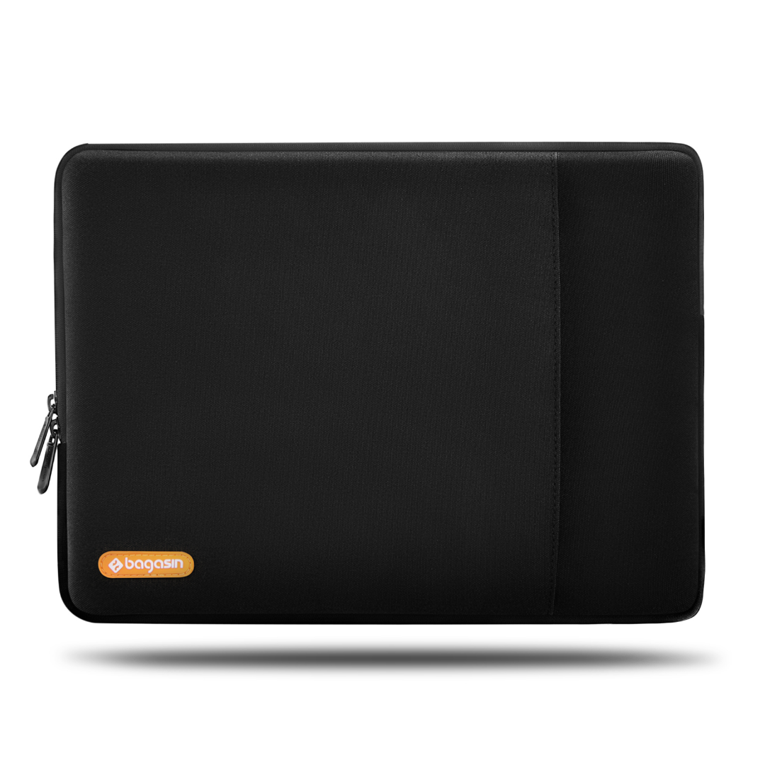 bagasin 노트북 파우치 노트북 가방 학생 직장인 삼성 맥북 HP 델 14-17인치, 1개, 블랙 23,900원