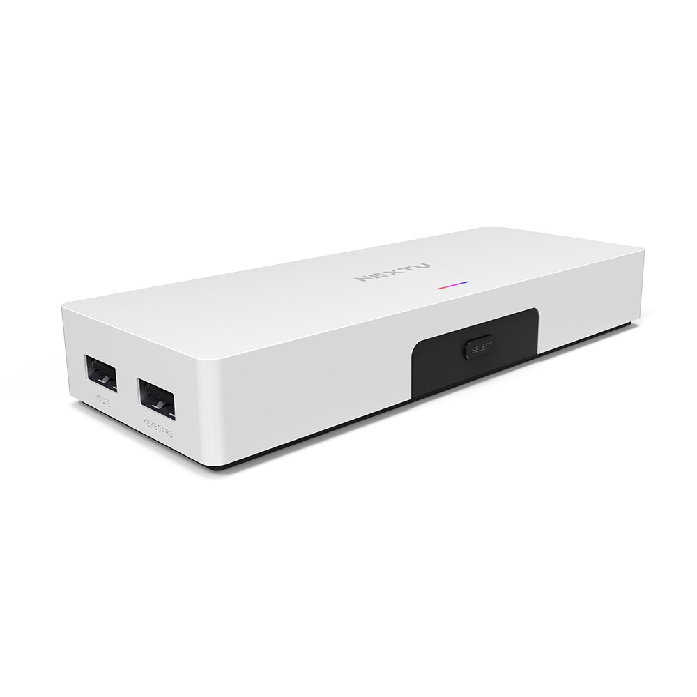 넥스트유 UHD 4K HDMI 2포트 KVM 스위치, NEXTU 7602KVM 4K 화이트, 1개 35,000원