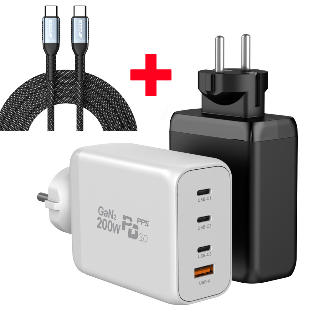 유엠투 C타입 USB PD PPS GAN 접지 200W 멀티 고속충전기 200PD-GAN2 79,000원