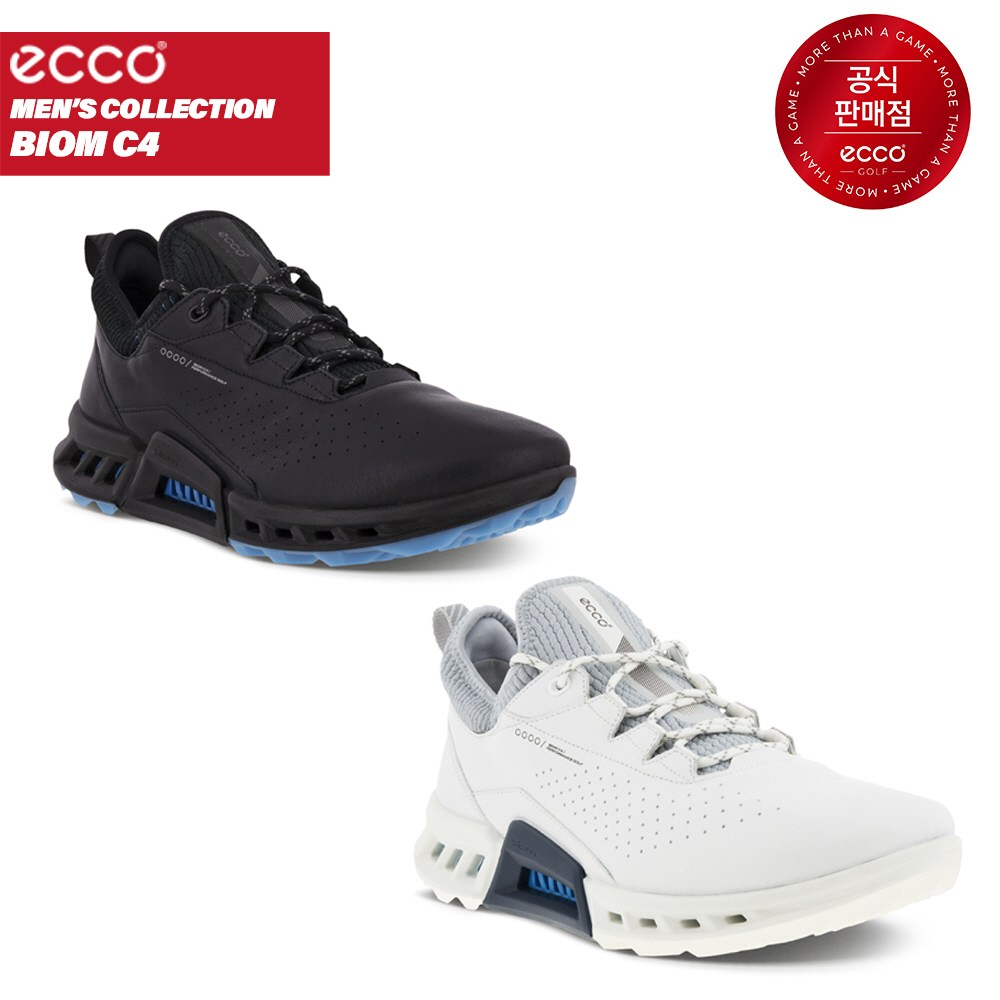 에코코리아 남성골프화 AS가능 130404 바이옴 C4 화이트 블랙 209,000원