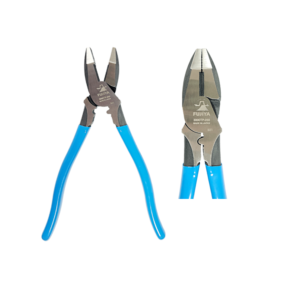 후지야 일제 뺀찌 뺀치 펜치 압착 편심구조 데카펜 250mm 3000TP-250 28,990원