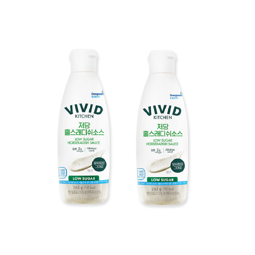 비비드키친 저당 홀스래디쉬소스 12,600원
