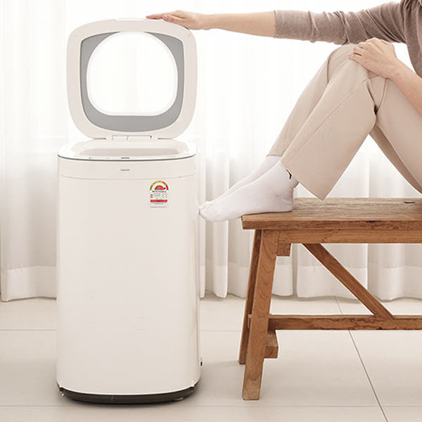 2026년형 라플란 전자동 미니세탁기 3kg 아기 원룸 기숙사 옷 수건 아기옷 빨래, 화이트베이지계통, 라플란3KG 189,000원