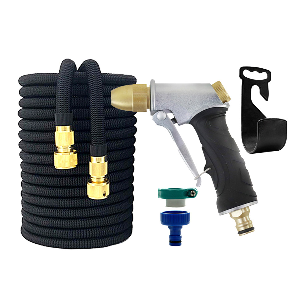 인포벨 더쎈 초강력 매직 분사기 고압 플렉시블 물 호스 호스릴 스프레이건 워터건 숏 분사기+프리미엄호스7.5M, 1개, 현재가 37,400원