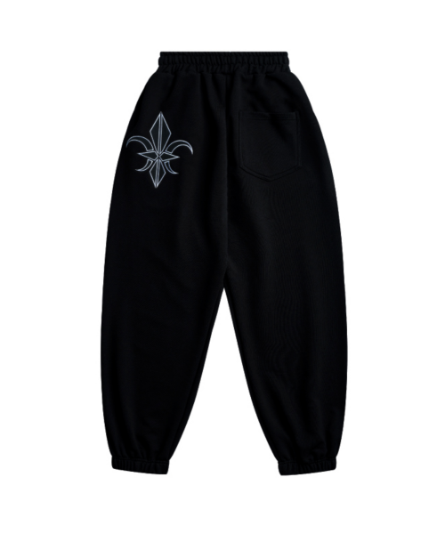 CARMID 카미드 와이드 스웨트 로고 팬츠 [블랙] 96,500원