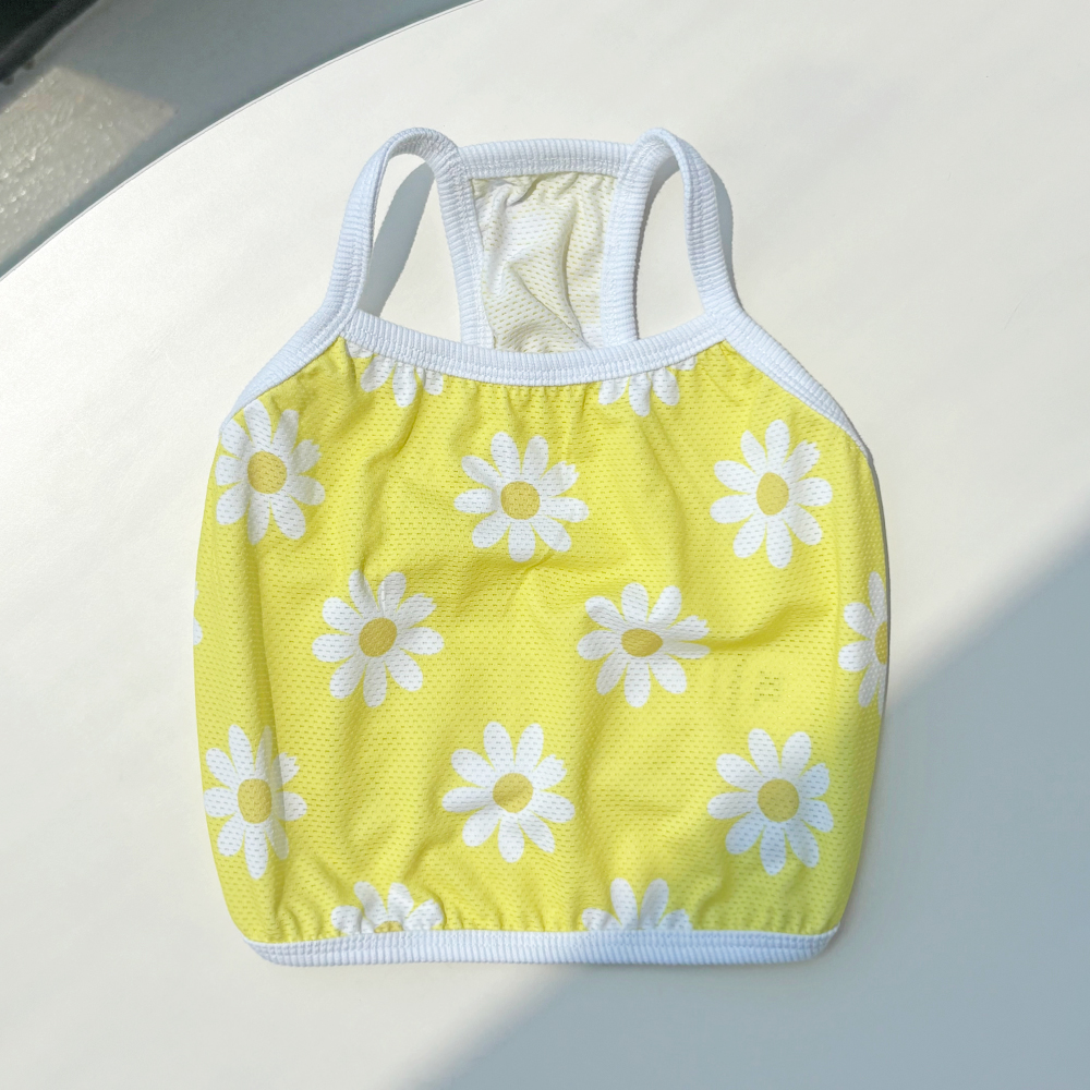 멍템 반려동물 데이지 크롭 쿨나시, 옐로우, 1개 18,900원