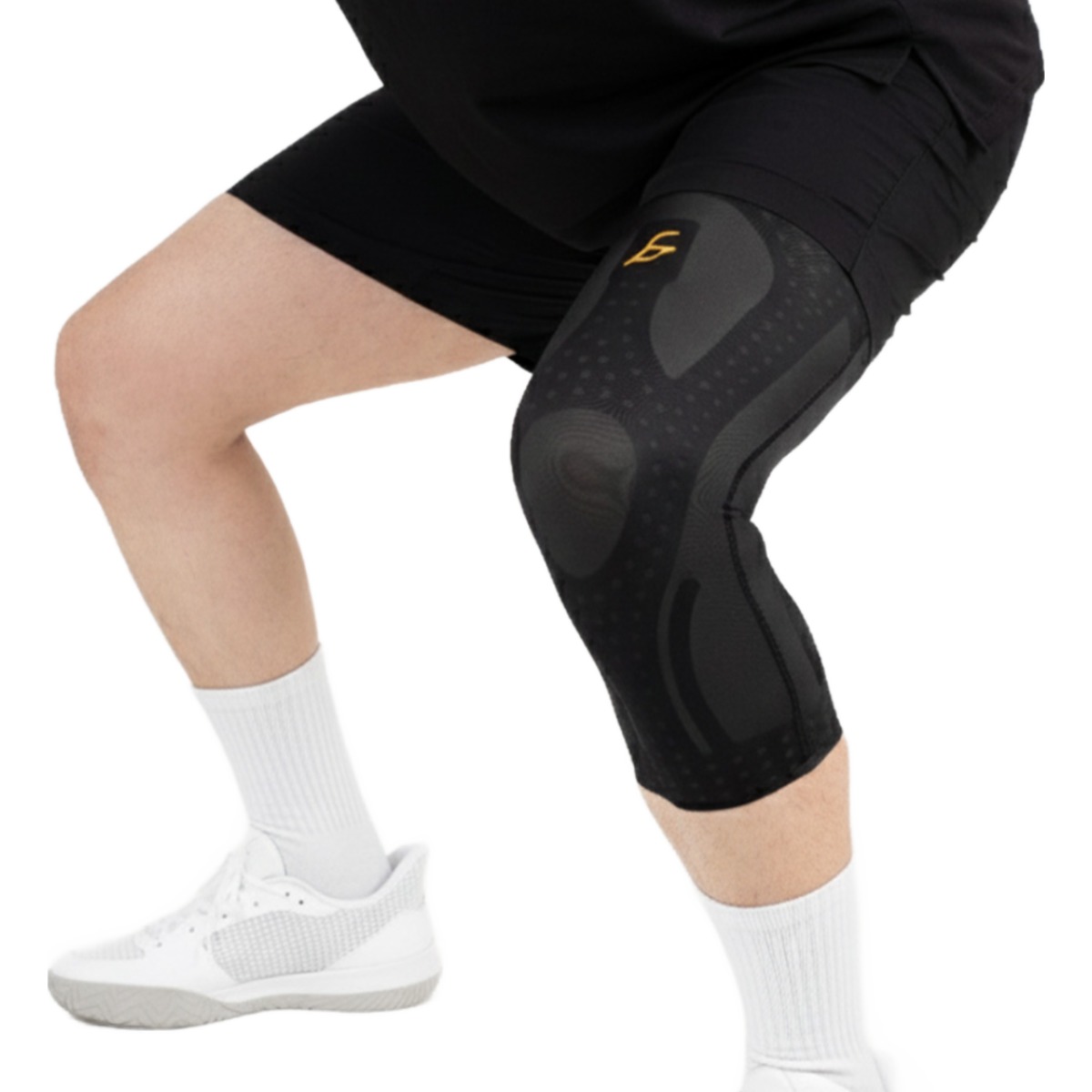 아머스킨 무릎보호대 Middle 국가대표 선수용 테이핑 밴드형 1mm 두께, 다크그레이/블랙, 1개 67,900원