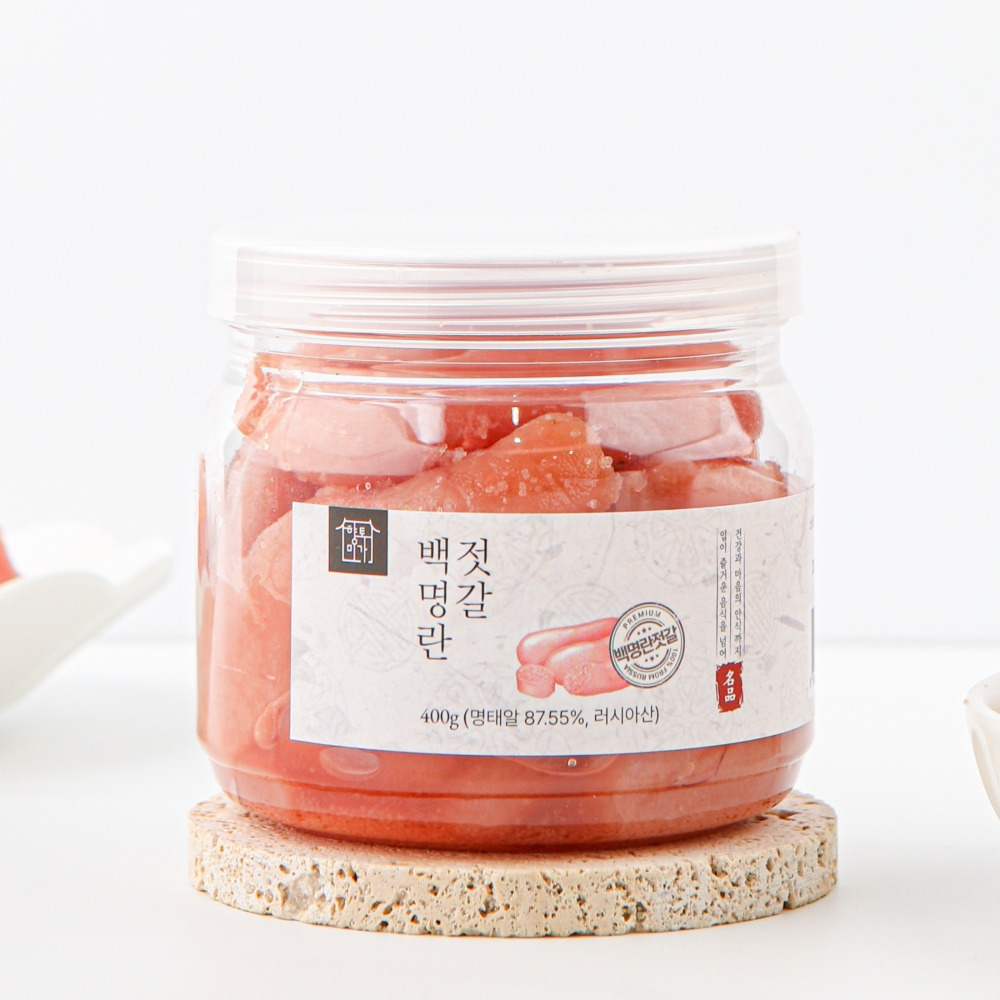 [100% 국내제조] 향토미가 저염 무색소 선동 백명란젓 파지 13,490원
