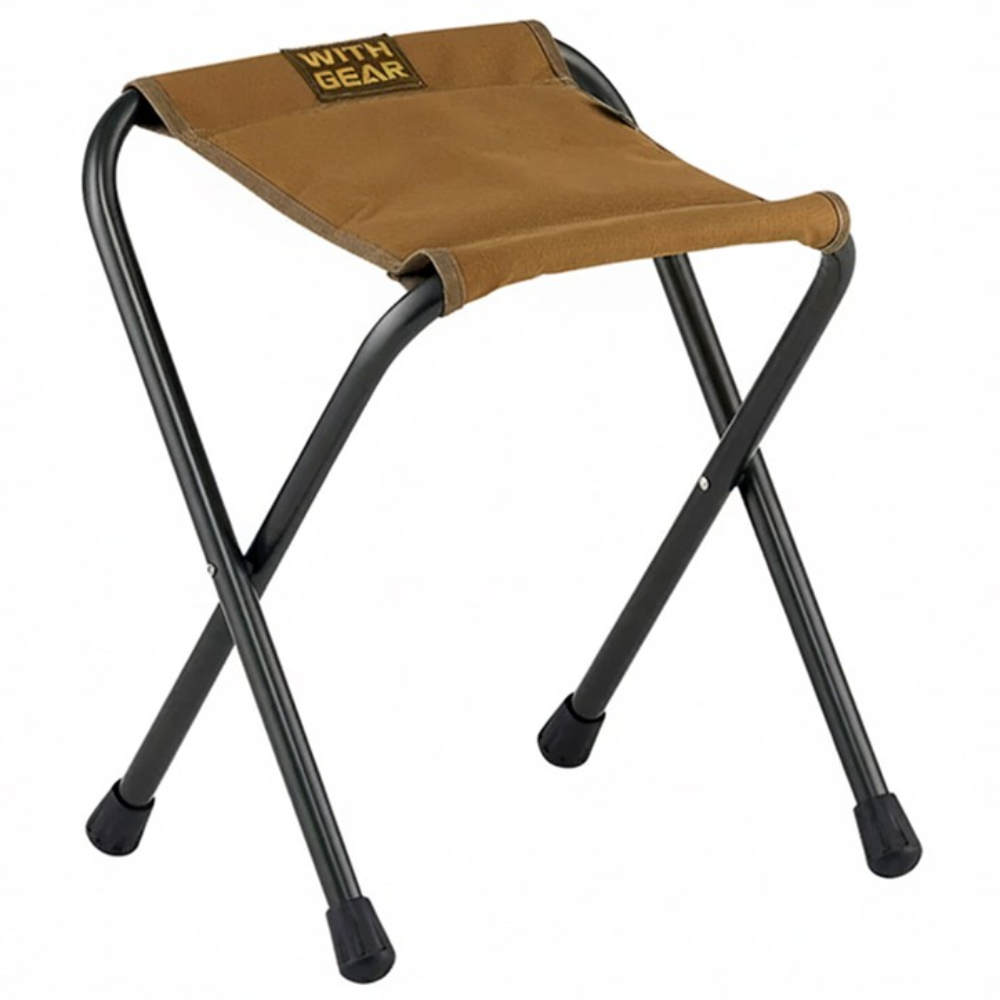 위드기어 린스툴 STLS1 캠핑 하이킹 등산 접이식 휴대용 국내 제작 (국산) 스툴의자, 브라운, 1개, 현재가 54,000원
