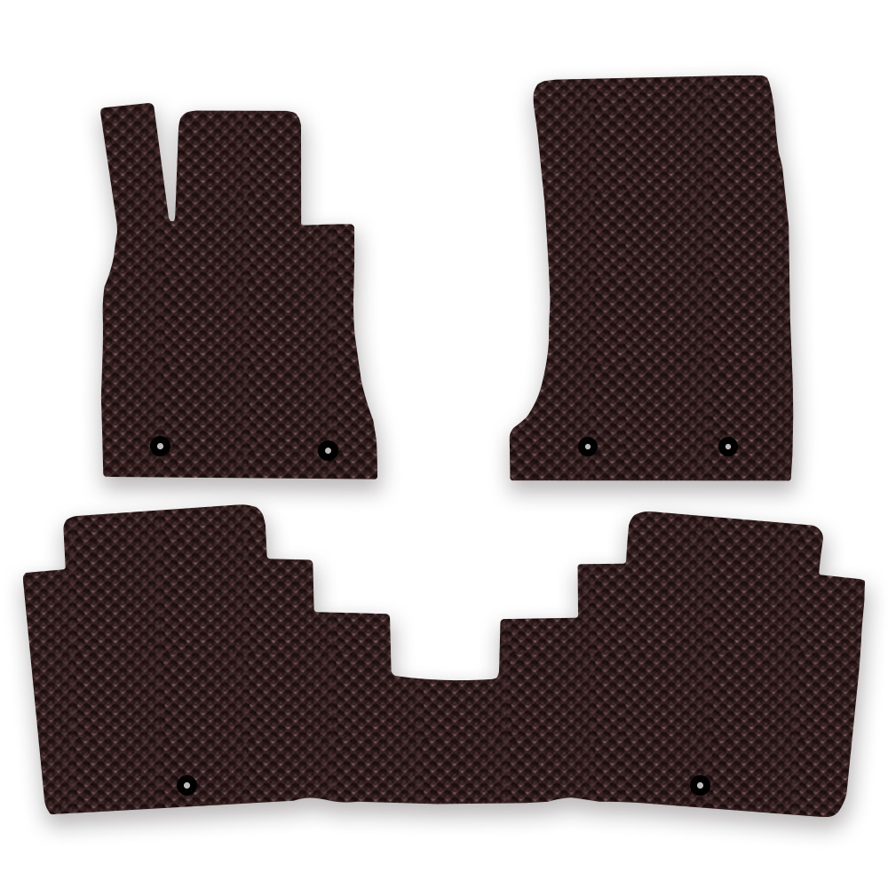 DXSOAUTO 제네시스 G90 호환 3D 엠보싱 차세대 고무매트 1열2열 세트, 브라운, 60_1  G904륜 69,000원