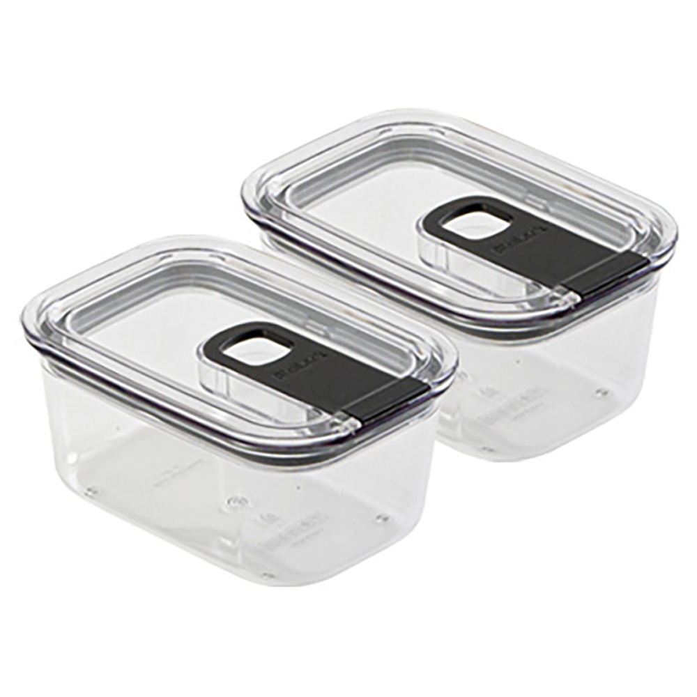 비엘락 올투명 원터치 에코젠 밀폐용기 블랙 15,000원