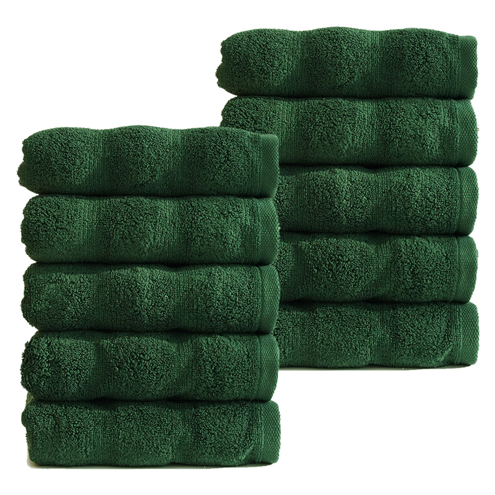 클라우망 포그니 타올 180g 40수 코마사, 포레스트그린, 10개 41,900원