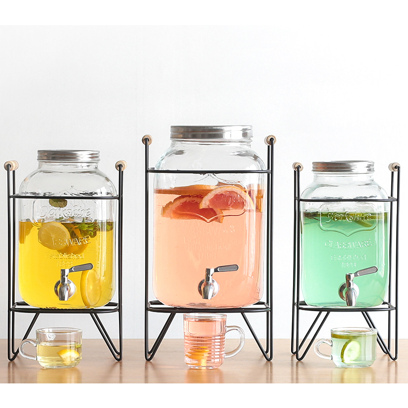 주스 음료 업소용 물병 디스펜서 비안느 4L 5L 8L/ koonshop, 현재가 24,880원