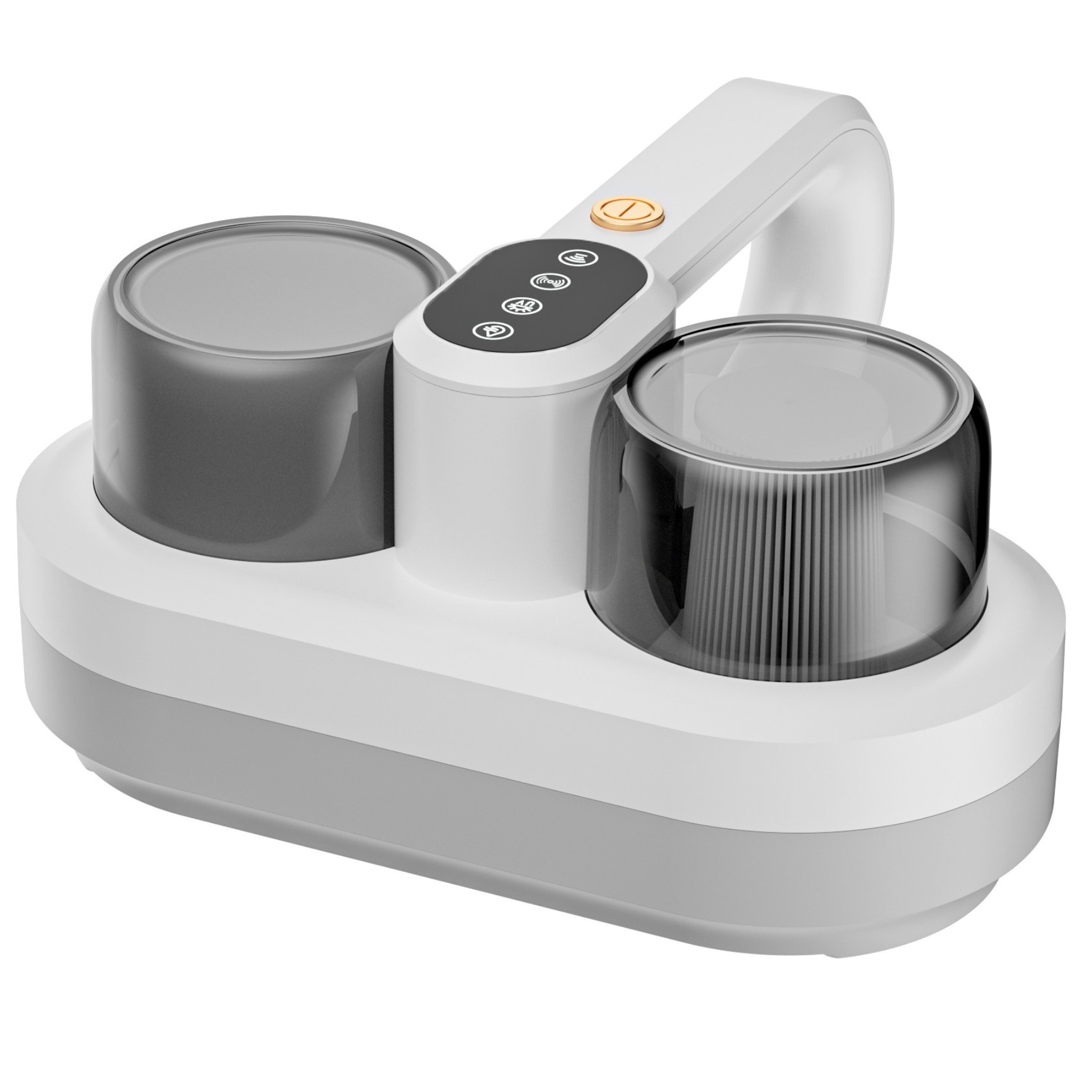 Hearten 무선 침구청소기 UN살균 강흡력 이불침대 반료동물 먼지 진드기 제거 초음파/제습/살균/강흡입 다용도 침구청소기, 화이트, 006 76,000원