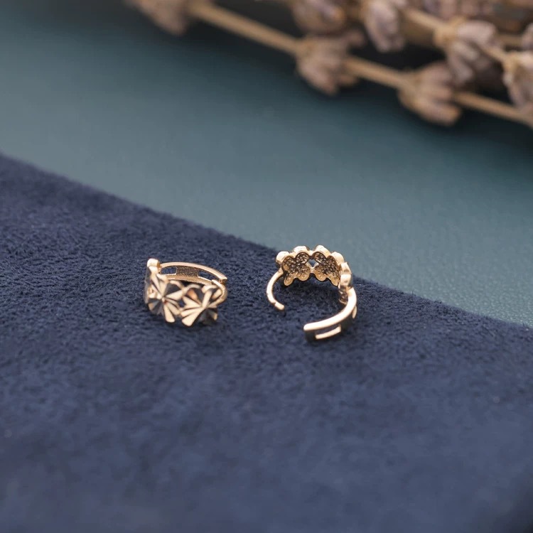 NXNAS925+14K골드 플라워 생일선물 여자친구 귀걸이 XYL-ED018,도금 86,000원