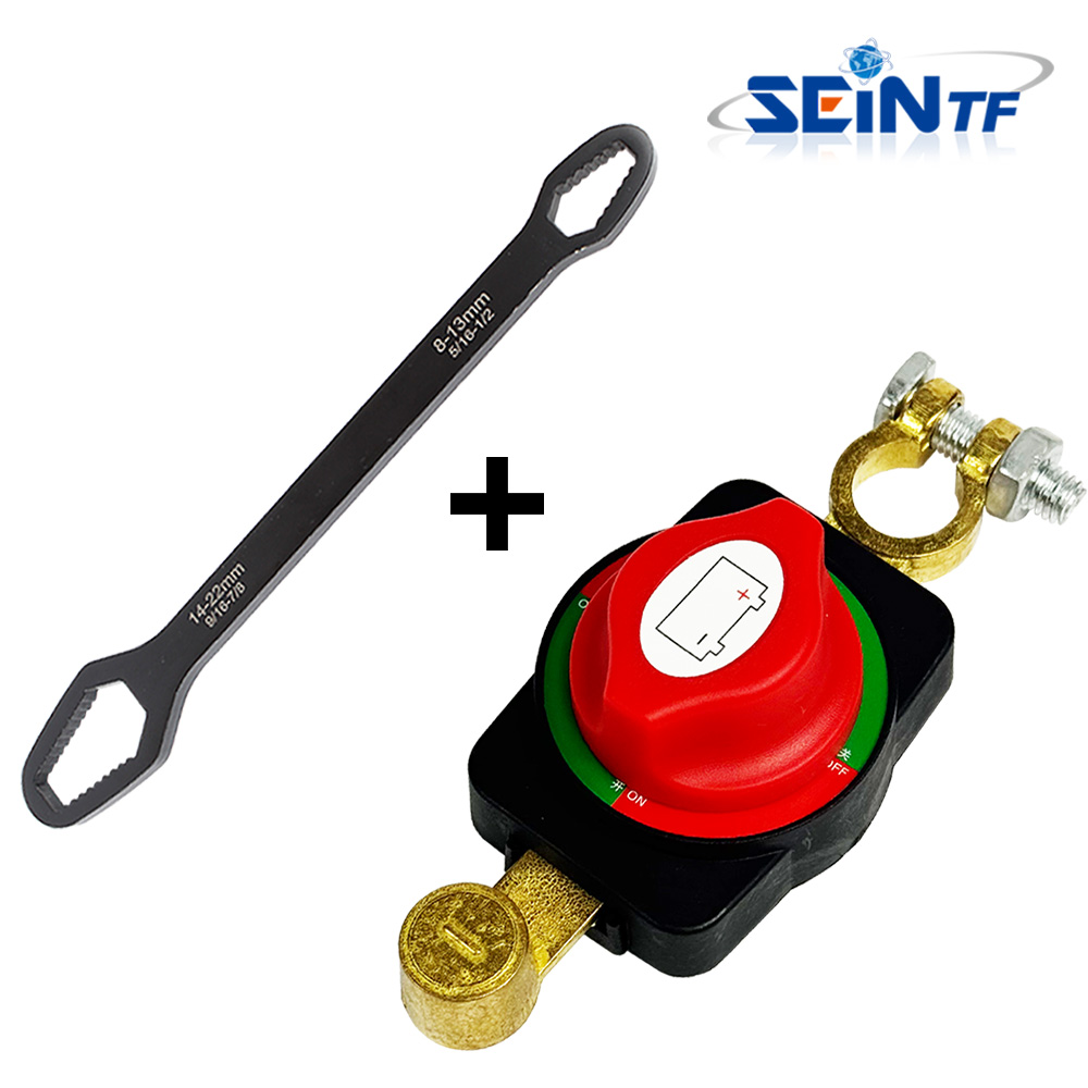 세인티에프 배터리 전원차단기(고급)확장형+멀티스패너 5x230mm 동재질 밧데리차단기 킬스위치 28,600원