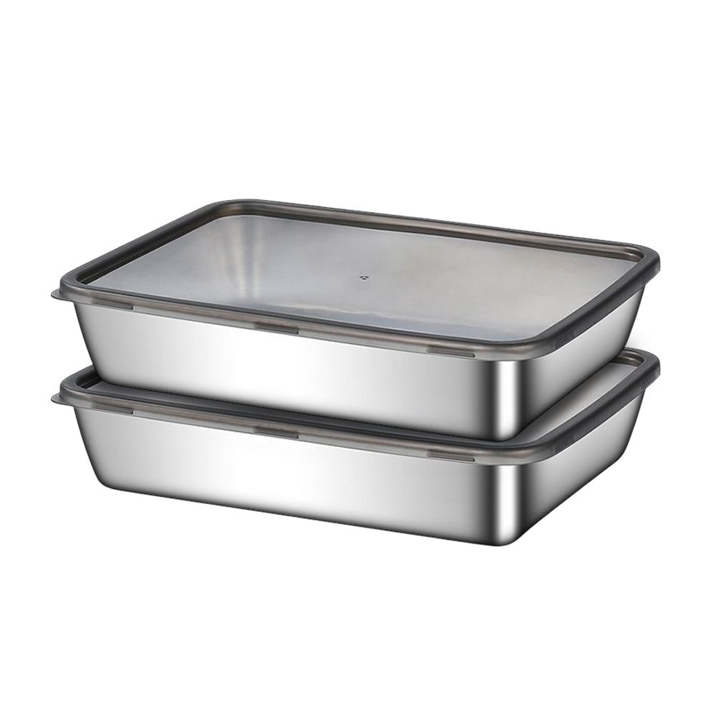 살림의지혜 스텐 밧드 304 사각 트레이 세트 1+1 18,880원